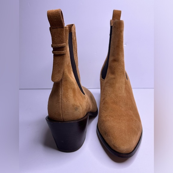 NWOB Frame Le Lexington Suede Chelsea boots - Picture 5 of 12